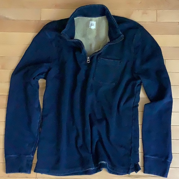 GAP  1/4  ZIP SWEATER MEN L - Picture 2 of 10